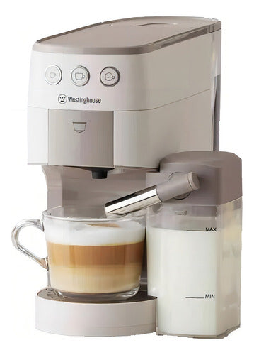 Cafetera Multicapsula Westinghouse Wh-cm1450mc01-w Blanca Color Blanco