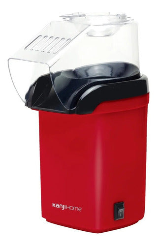 Pochoclera Eléctrica Kanji Kjh-pm1200s Sistema Aire Caliente Rojo
