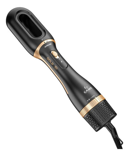 Cepillo Secador Modelador Gama Multistyler Gold Negro