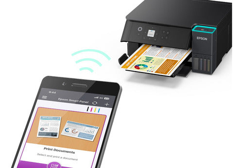 Impresora Epson Ecotank L4360 Continua Multifunción Wifi Negro