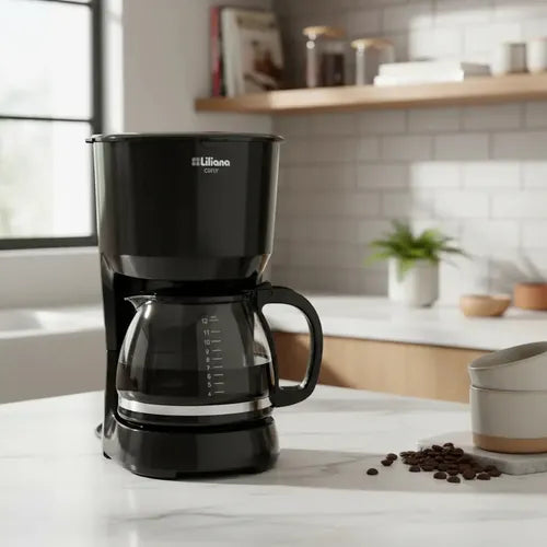 Cafetera Cofly Ac950 Eléctrica 1.25l Negro Liliana