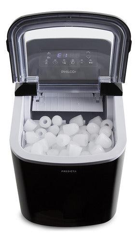 Fábrica De Hielo Philco Im23php Display Digital Predicta Cts Negro
