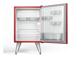 Heladera Whirlpool Retro Roja 76 Lts Rojo