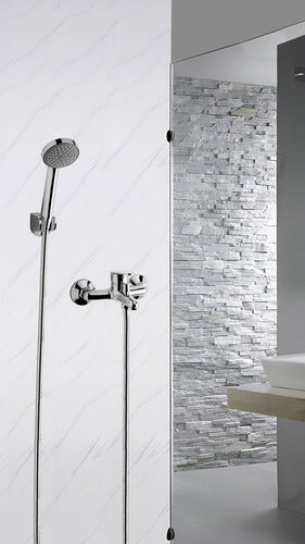 Grifería De Baño Fv M4 Compacta 0310/m4-cr Bañera Ducha Cromo Cromado