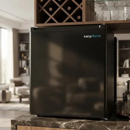Heladera Bajo Mesada Frigobar Kanjikjn-hf50-b Negro Negro