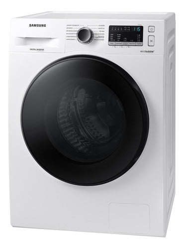 Lavasecarropas Samsung 9,5kg Con Ecobubble Wd4000t Blanco