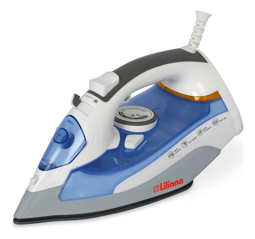 Plancha A Vapor Liliana Ceramicstyle Rpv500 Vapor Vertical Color Celeste