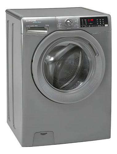 Lavarropas Longvie L3w46dmbr 10kg Frontal Inverter 1400rpm Gris