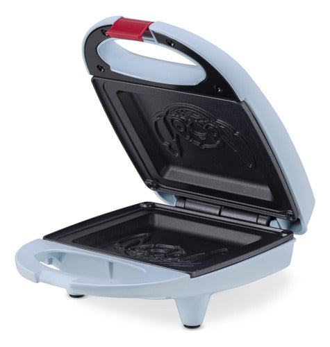 Sandwichera Atma Disney Stitch Placas Antiadherentes Celeste