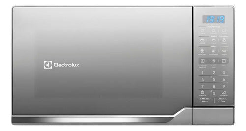 Microondas Electrolux Emdm25g5gsyg 25l Con Grill Y Función Descongelar Color Plata