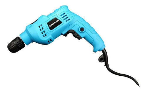 Taladro G1905 Eléctrico Percutor Celeste Gamma