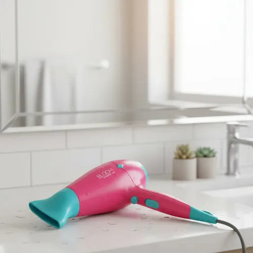 Secador De Pelo Ga.ma Diamond Bloom Pink Cool Shot 2300w C Rosa