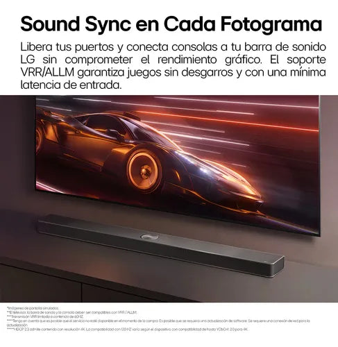 Barra De Sonido LG 3.1.1 S70ty Con Subwoofer 400w Bluetooth Negro