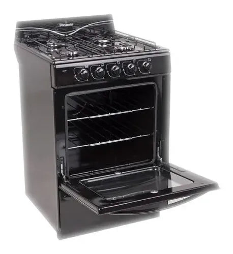 Cocina Multigas Florencia 5517f Negro De Fácil Limpieza Negro