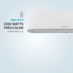 Aire Acondicionado Split Hitachi F/c Hsrp3300fceco-f 3300w Blanco