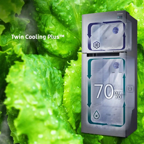 Heladera Samsung Rt29k507js8 Invert No Frost Acero Inox Inox