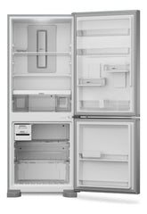 Heladera Whirlpool Wre57ck No Frost Inverter 449l Plata Cs Platino