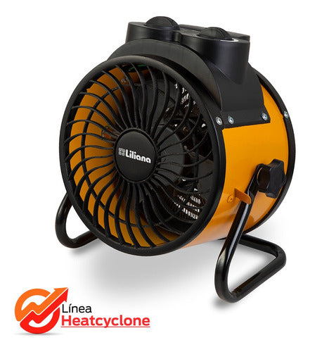 Caloventor Liliana Cfi700a Forzador Heatcyclone Amarillo Cts - Amarillo