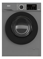 Lavarropas Carga Frontal Bgh Bwfe06s24ar Inverter 6kg Gris