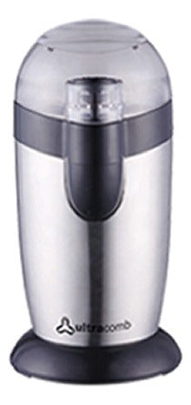 Molinillo De Cafe Ultracomb Mo8100a 120w Acero Inoxidable Gris