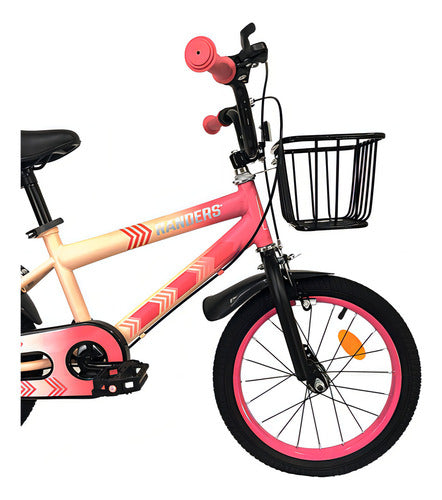 Bicicleta Infantil Randers Randers R16 Tamaño Del Cuadro 16  Color Rosa