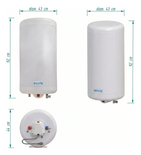 Escorial Eléctricos 90l Blanco