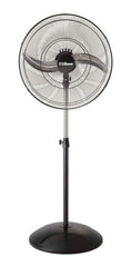 Ventilador De Pie Liliana Vp25m Negro Con 2 Palas Color  Plateado De  Metal, 25  De Diámetro 220 v