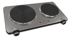 Anafe Electrico Ultracomb An8800 2hornallas 2250w Tio Musa Plateado