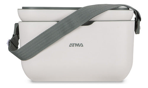 Heladera Conservadora Atma Caw54vp Vintage Blanca 6l Blanca