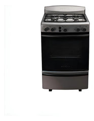 Cocina Orbis 958ac4 Gas Natural 4 Hornallas Acero Enlozado Con Luz Plateado