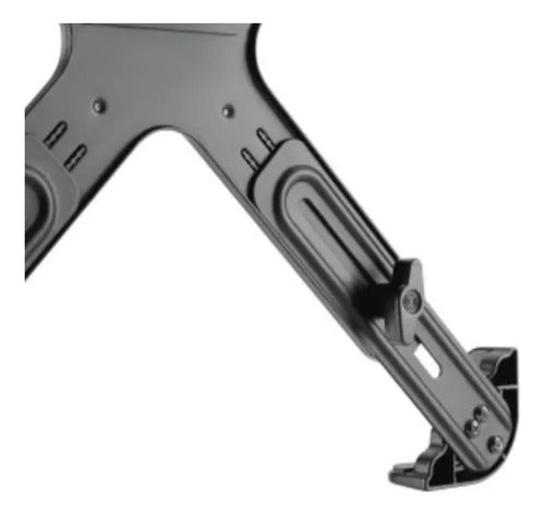 Combo Soporte Brazo Doble Monitor Notebook Onebox Lcd23+5 Cs Negro