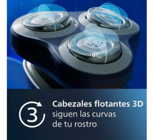 Afeitadora Philips S1881/00 Uso En Humedo Seco 27 Cuchillas Negro