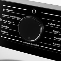 Lavarropas Frontal Vivendi Wm-wmcfwt 6kg Inverter Blanco Blanco