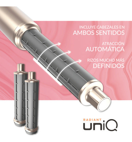 Cepillo Secador Multi Styler 9 En 1 Gama Uniq Radiant Crema