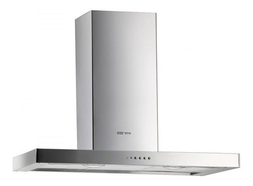 Campana Spar Stilo 6351-030 90cm Inox Motor Potenc Color Plateado