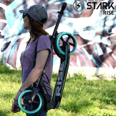 Monopatin Scooter Plegable Niños Adultos Stark Rise Gris Cts Gris