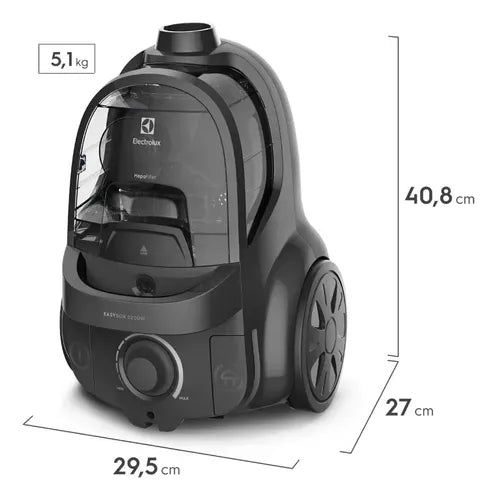 Aspiradora Ciclónica Electrolux 2200w Easybox Eas41 Gris