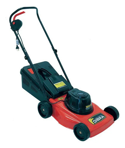 Cortadora De Pasto Electrica Dibra R45sre Color Negro Y Naranja