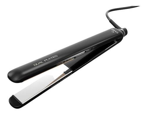Planchita Para Pelo Gama Italy Cp14 On-off Dual Plate 230° Negro