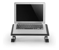 Base Para Notebook Escritorio Movil Regulable Onebox Obs1 Negro