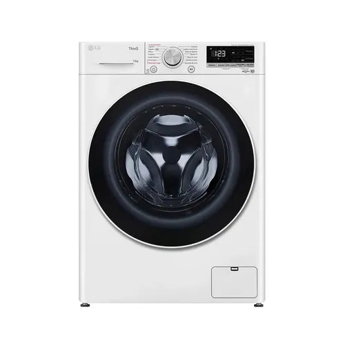 Lavarropas LG 12 Kg Carga Frontal Inverter Blanco - Wm12wvc4s6