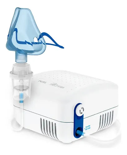 Nebulizador A Pistón Para Niños Adultos Silfab Pixel N30 Blanco
