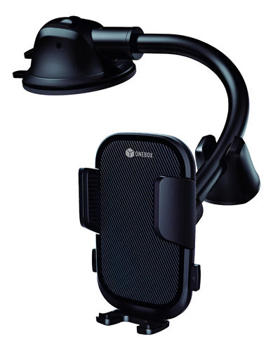 Soporte P/auto Onebox Ob-cv6 Ventosa Tablero Parabrisas Negro