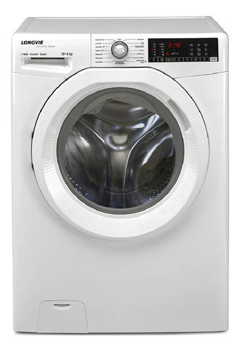 Lavasecarropas Frontal Longvie L3d41066dmb 10/6kg 1400rpm Blanco