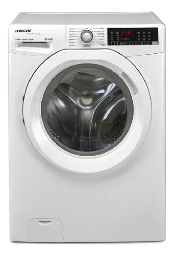 Lavasecarropas Frontal Longvie L3d41066dmb 10/6kg 1400rpm Blanco