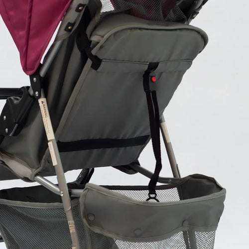 Coche Cuna Bebesit Eos Paseo 1337-i Violeta