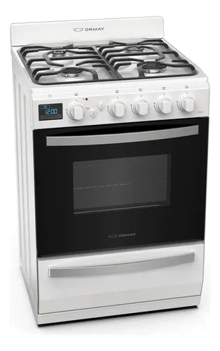 Cocina Multigas Ormay Evo 4 Hornallas Grill Eléctrico