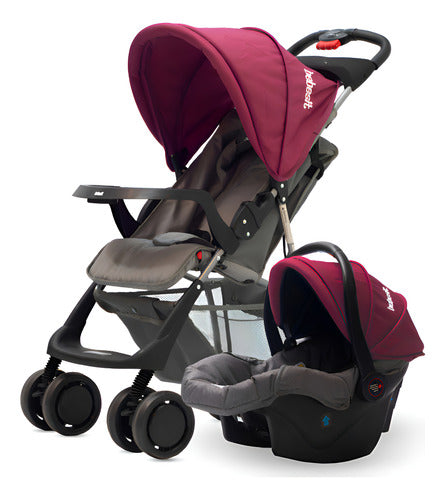 Cochecito Huevito Travel Sys Eos Bebesit 1337ts-i Violeta Cs Violeta Negro