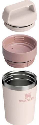 Vaso Termico Stanley Cafe To-go Travel Mug 236ml Color Rose Quartz Liso