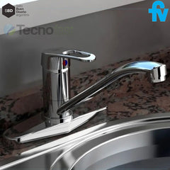 Grifo De Cocina Monocomando Fv Arizona 0411.03/b1 Cromo